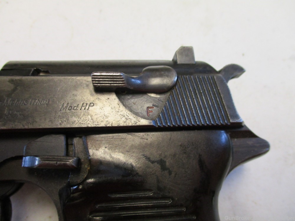 German Walther HP P38 Early With High Gloss Blue, NICE! #21979-img-3