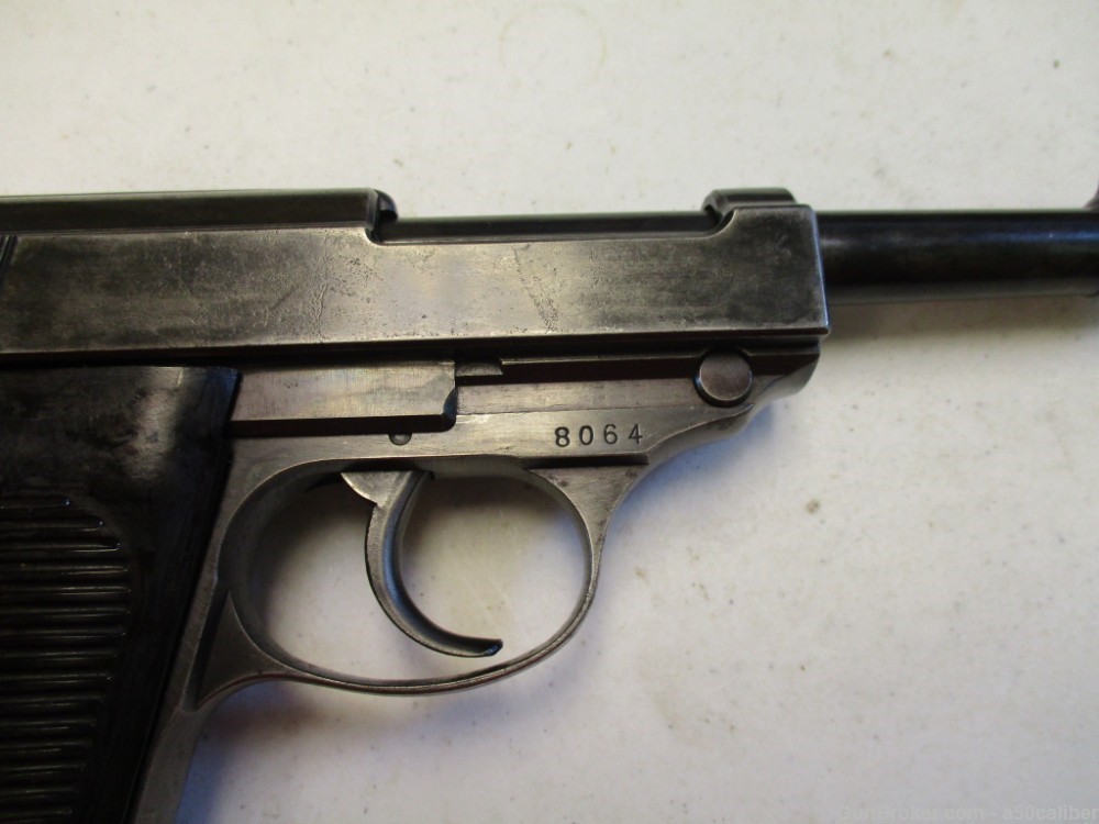 German Walther HP P38 Early With High Gloss Blue, NICE! #21979-img-14