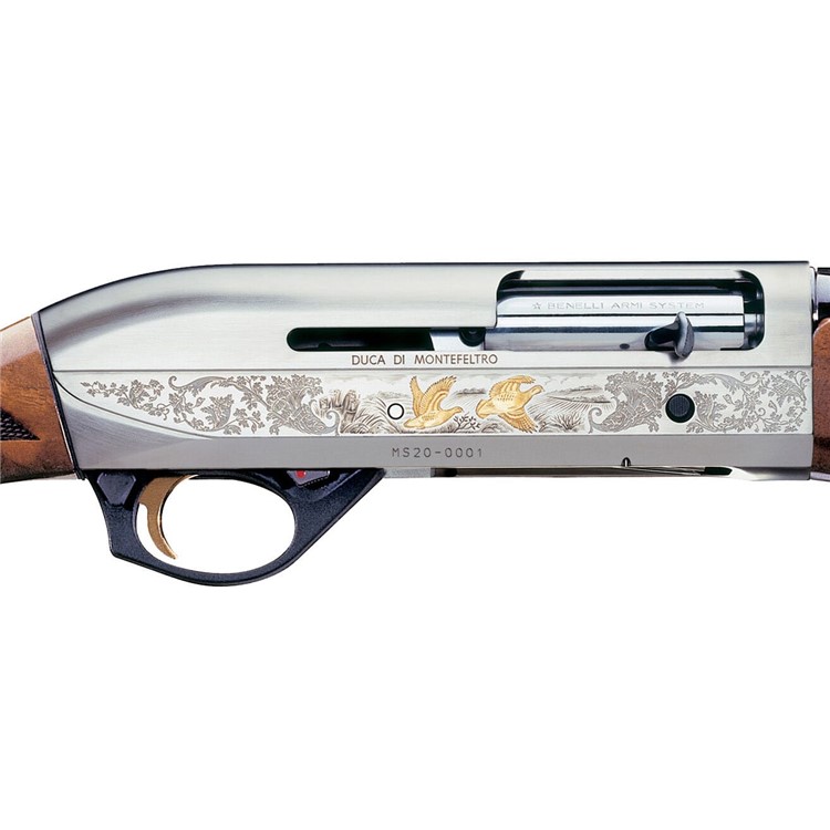 Benelli Montefeltro 20GA Silver Shotgun 10855-img-2