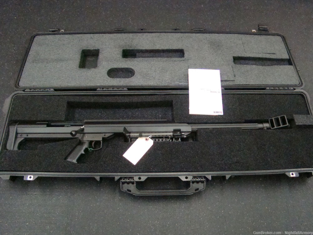 Barrett 99A1 .50BMG 99 Black Rifle 29" Fluted Bipod 50 M99 13305 Fifty cal-img-4