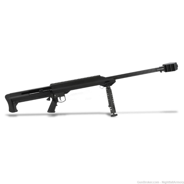 Barrett 99A1 .50BMG 99 Black Rifle 29" Fluted Bipod 50 M99 13305 Fifty cal-img-0