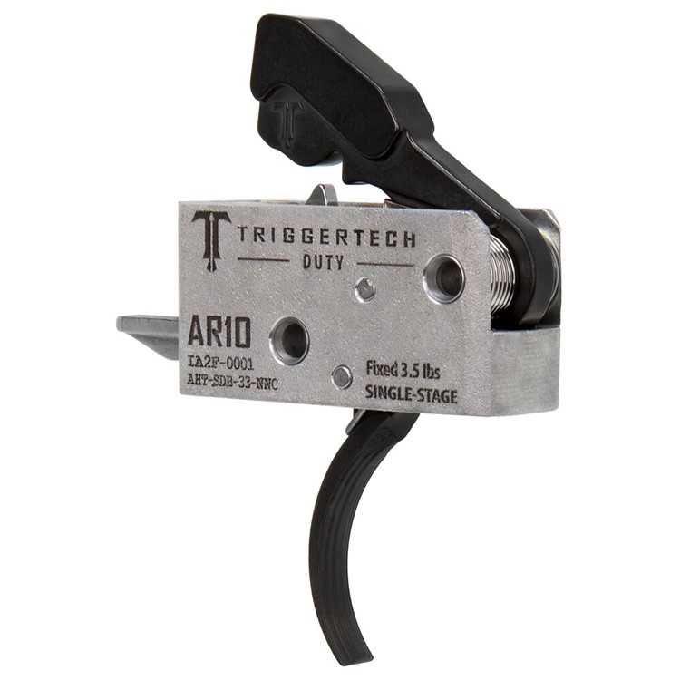 TriggerTech AR10 Single Stage Duty Black/Die-Cast 3.5lb Trigger-img-1