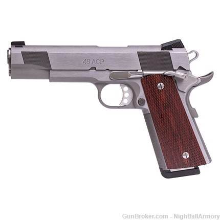 Les Baer Custom Concept VI .45ACP 1911 Pistol 5" Stainless SS LBP8005 New !-img-1