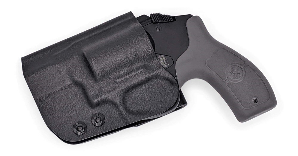 Smith & Wesson M&P Bodyguard 38 Tuckable IWB Kydex Holster Black / Ambidext-img-1
