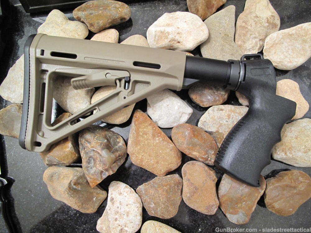 Pistol Grip Magpul Stock Mossberg 500 590 MILSPEC FDE 6 Position-img-4