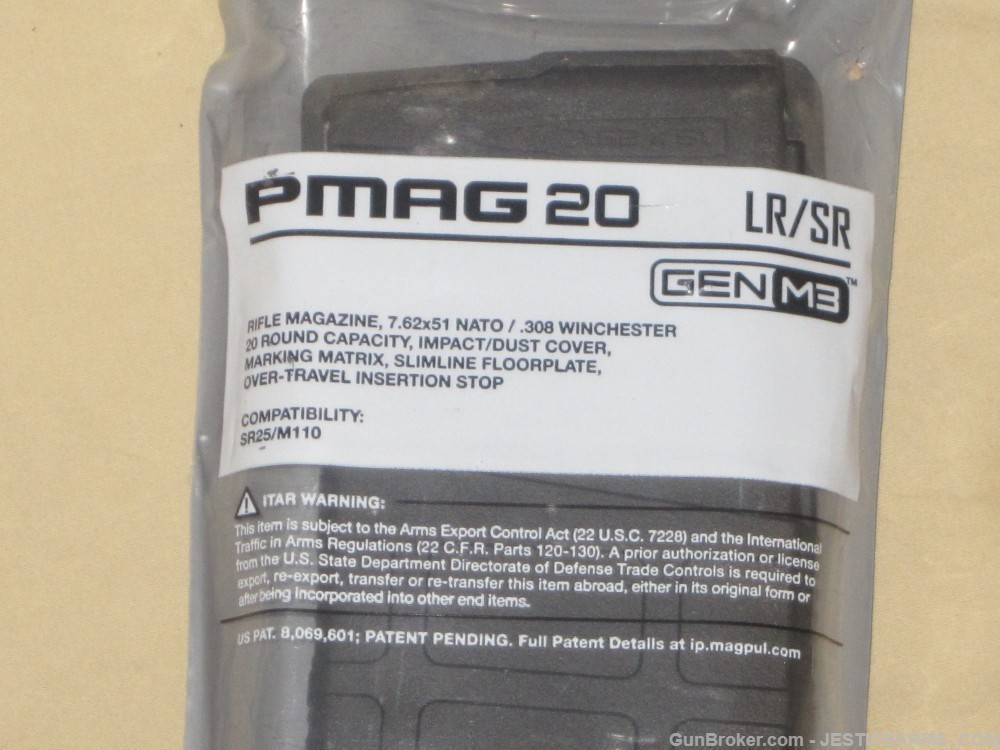 Magpul PMAG 308 20rd LR AR10 PMAG DPMS PMAGS 20 Round AR-10 FREE SHIPPING-img-0