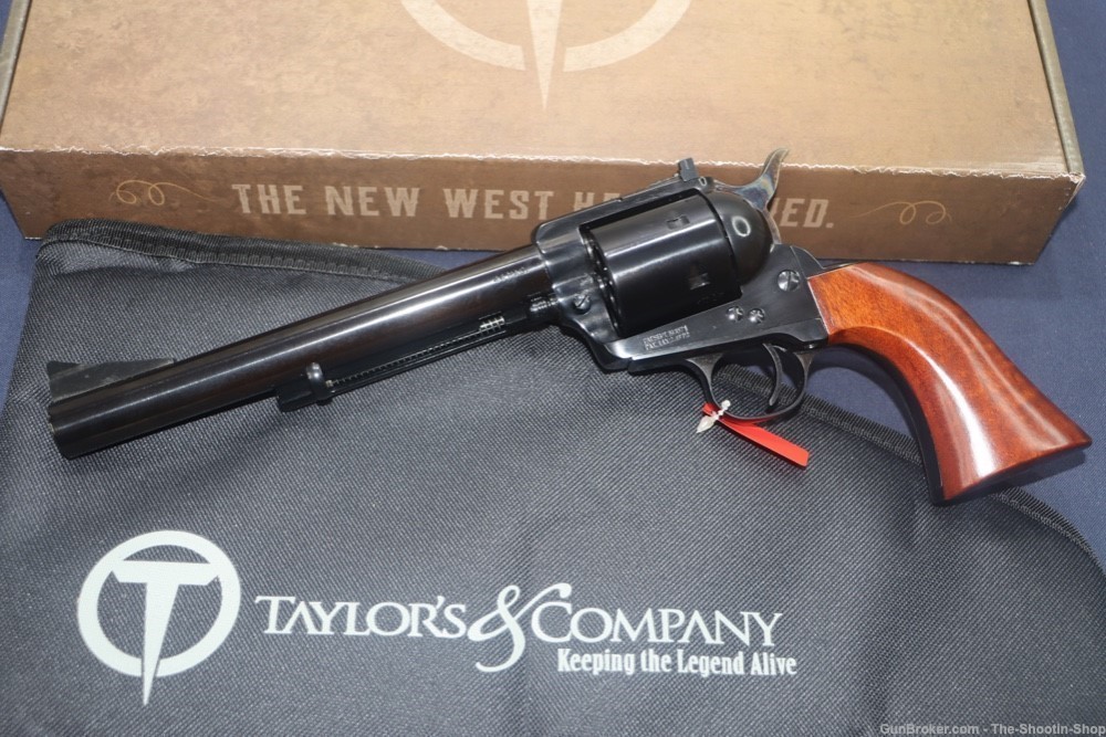 Taylors & Company CATTLEMAN TARGET Model Revolver 7.5" 44 MAGNUM New 44MAG-img-1