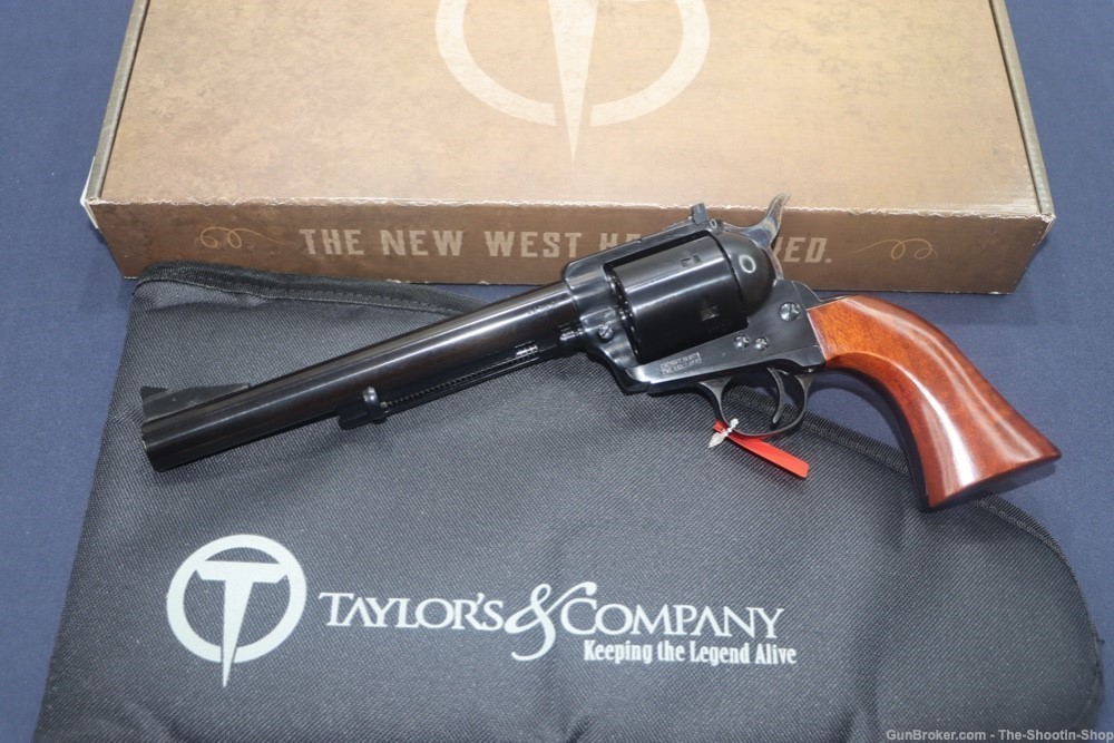 Taylors & Company CATTLEMAN TARGET Model Revolver 7.5" 44 MAGNUM New 44MAG-img-0