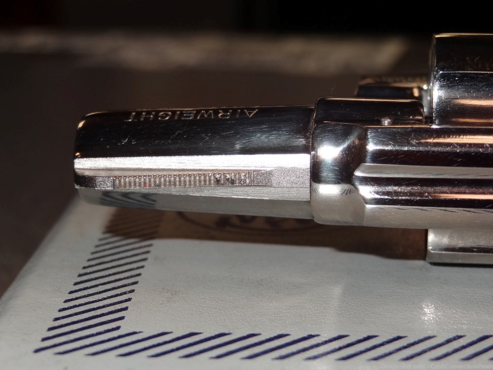 Smith & Wesson Model 42 Airweight Centennial Nickel Finish .38 Spl w/ Box-img-26
