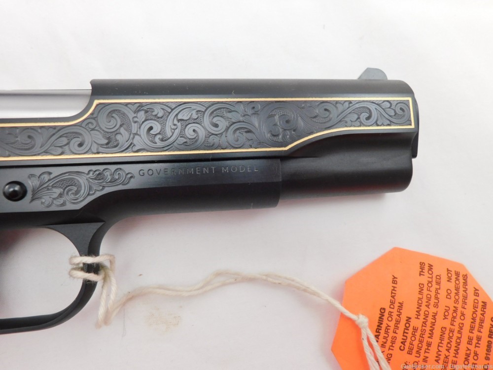 Colt 1911 Factory Engraved Custom Shop NIB-img-9