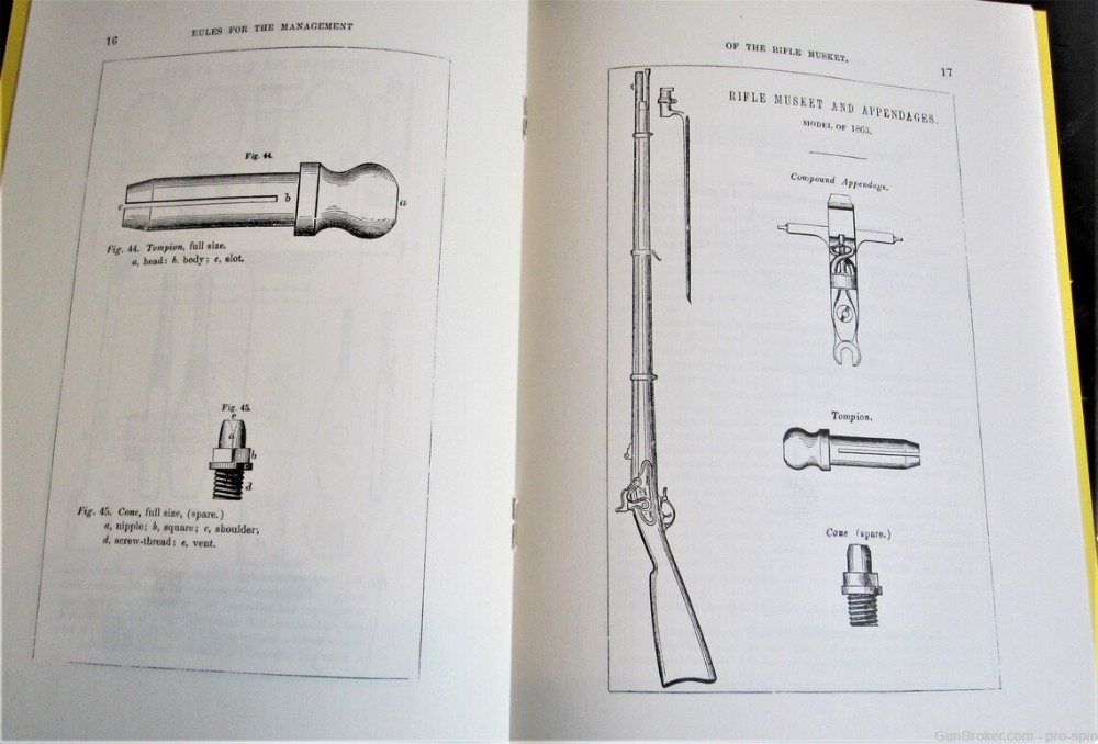 Rules For the Management & Cleaning of the Rifle Musket Model 1863  NEW-img-8