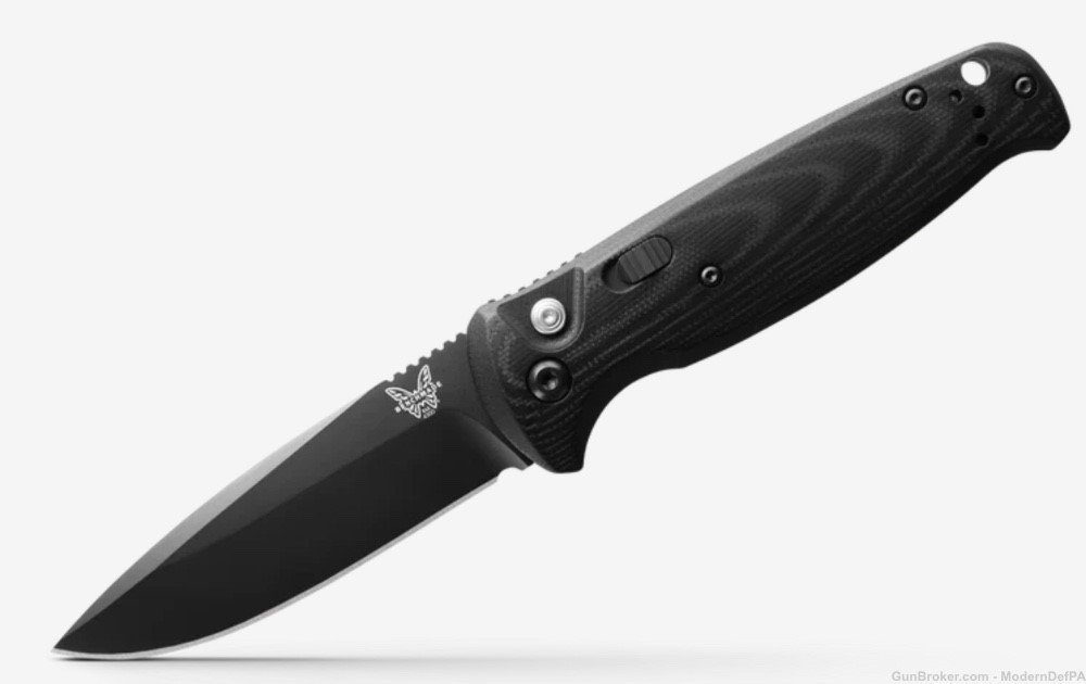 Benchmade CLA Auto G10 Black Knife NEW in TELFORD PA 4300BK-img-0