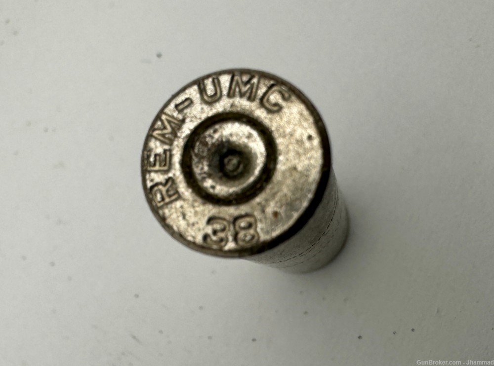 Vintage 38 AMU Caliber Brass cartridge, fired reloading cases Remington 148-img-2