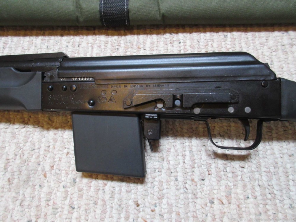 Izhmash Russian Kalashnikov Saiga .410 21" barrel 3" chamber 1994 1-5rd mag-img-6