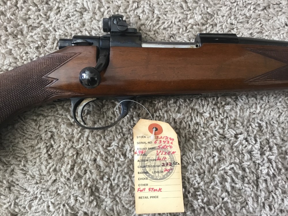 SAKO Vixen L461 Mannlicher Carbine-.222 Remington RARE-img-2