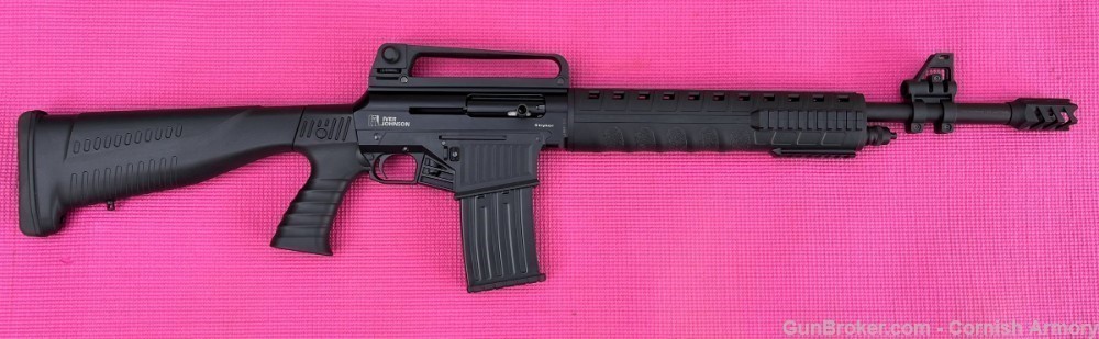 Iver Johnson Stryker 12 gauge AR style semi auto w/detatchable mags 20"-img-10