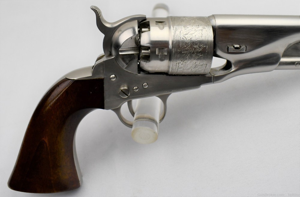 Colt 1860 Army Stainless Boxed -img-4