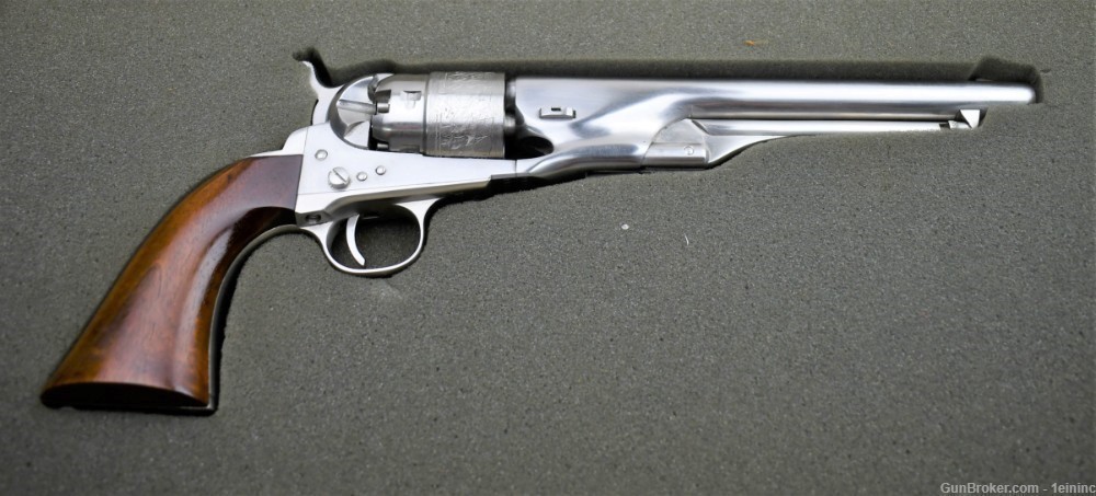 Colt 1860 Army Stainless Boxed -img-1