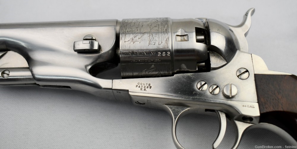 Colt 1860 Army Stainless Boxed -img-11