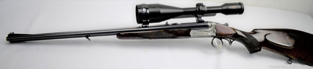 Merkel Double Rifle 9.3x74R w/ 2 Scopes-img-1