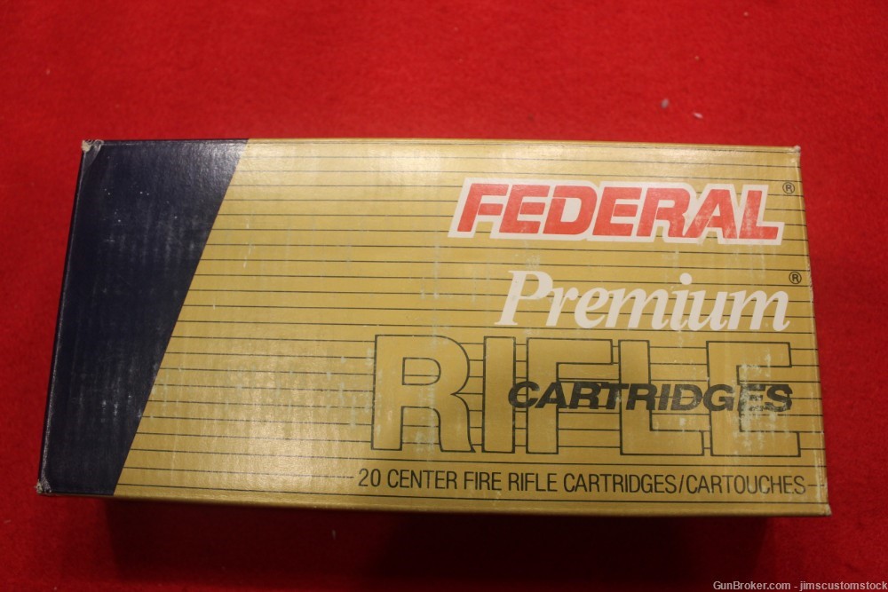 Federal .416 Rigby 410grn solid ammunition 37 Rounds-img-0