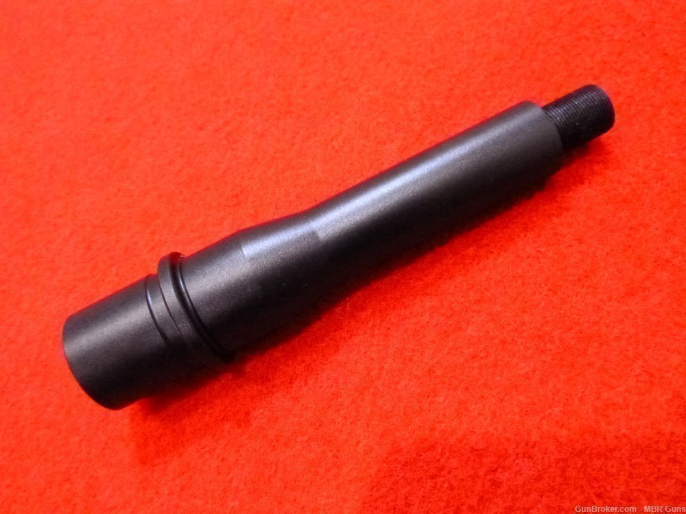 AR 15 9mm 5.25" Nitride Pistol Barrel 4150 CMV Straight Profile 1:10T USA-img-1