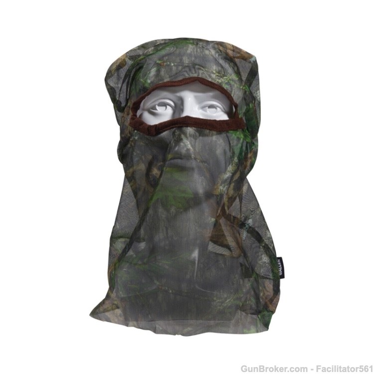 Mesh Head Net Mask Allen Vanish Mossy Oak Obsession Camouflage-img-0