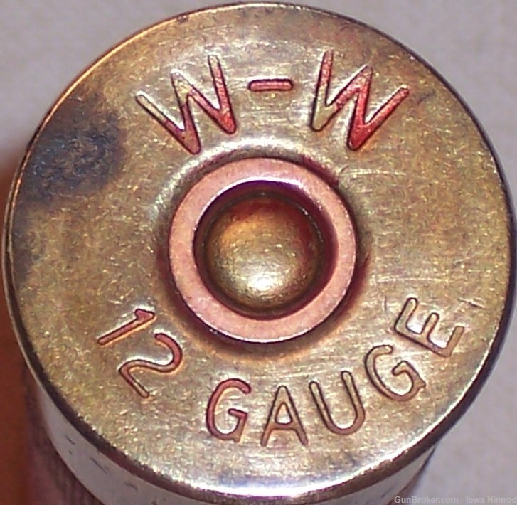 Winchester® Super-Speed Mark-5 12-3” Ga 1-7/8 oz #4 Buckshot 1Round Vintage-img-1