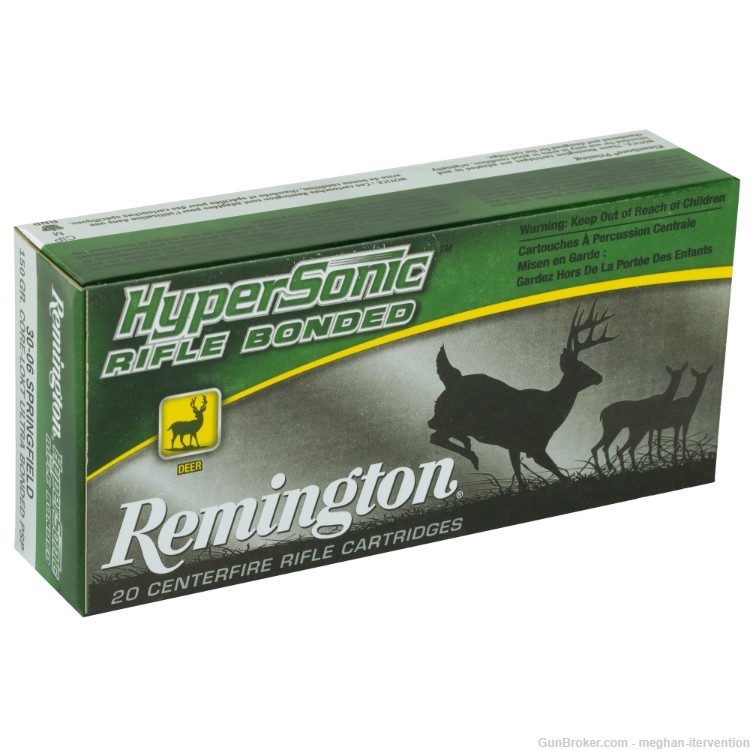 Remington .30-06 150 Grain Core-Lokt Ultra Bonded Pointed Soft Point – 20 -img-0
