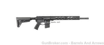Ruger 8522 AR-556 MPR Semi-Auto Rifle, 450 Bushmaster, 18.63" Bbl, Black -img-0