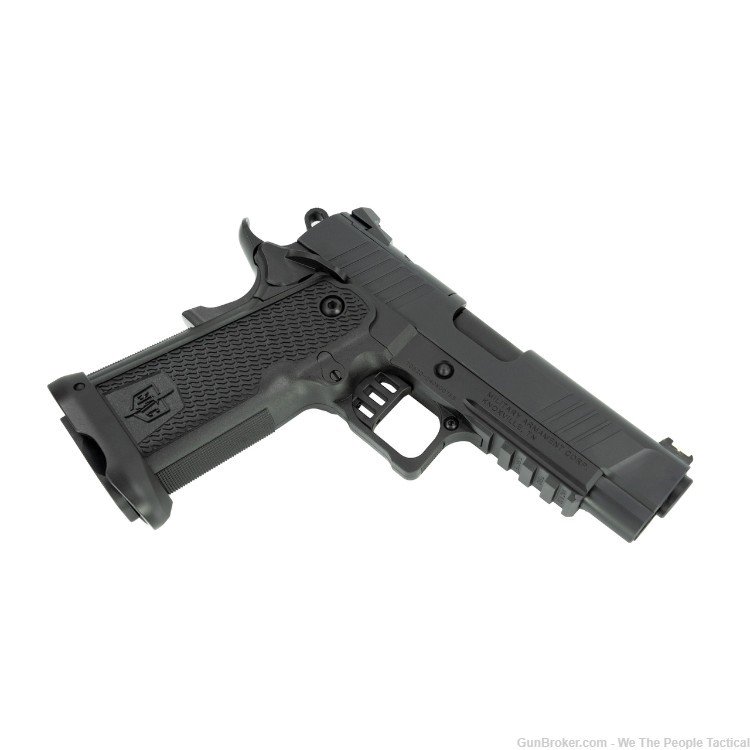 Military Arms Corp. MAC 9 DS Semi-Auto 1911 9mm Pistol Metal Frame OR NEW-img-1