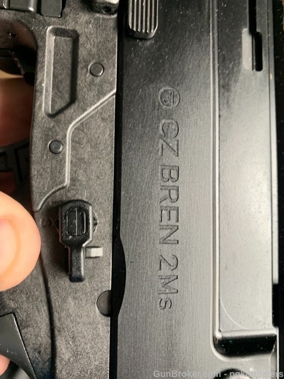 CZ USA, Model Bren 2 Ms, Semi Auto Pistol chambered in 5.56 mm / 223, 8.26"-img-5