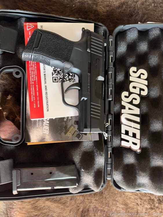 Sig Sauer 3659BXR3PMSCA P365 BXR *CA Compliant Micro-Compact 9mm Luger NIB -img-0