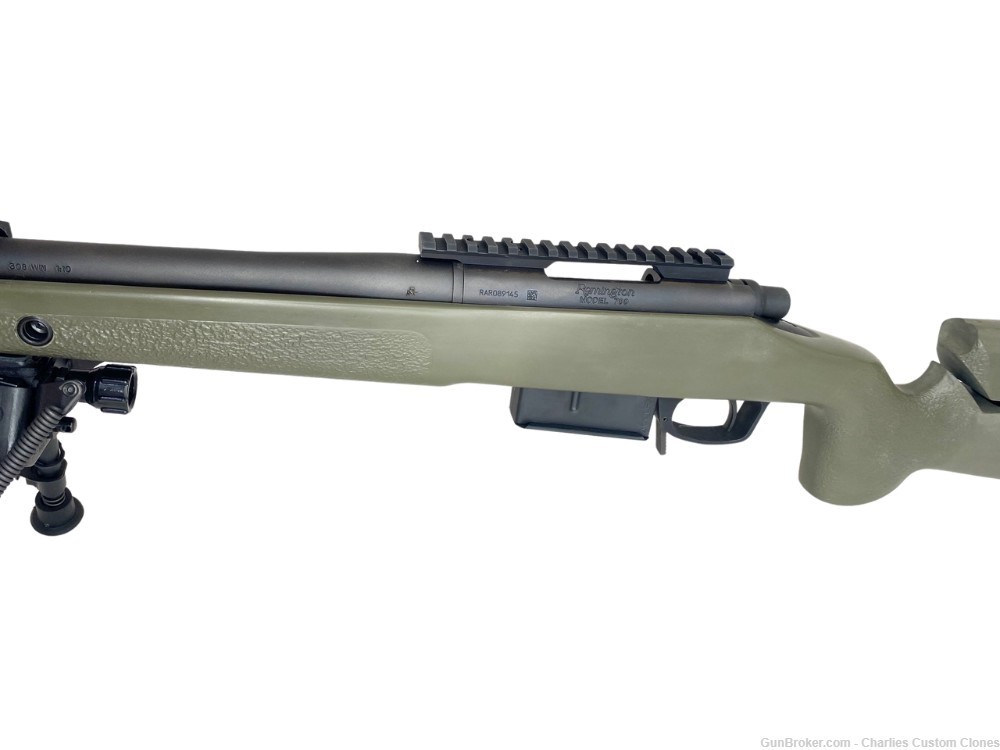 FBI HRT Custom Precision Rifle - Reminton 700 5R Stainless "near clone"-img-3