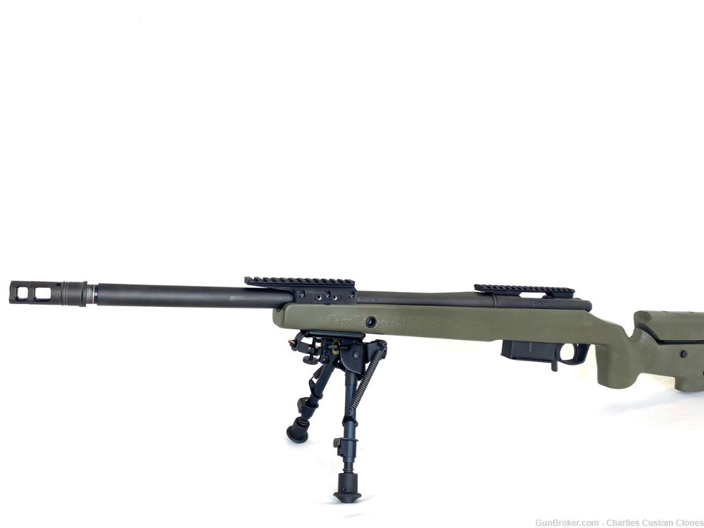 FBI HRT Custom Precision Rifle - Reminton 700 5R Stainless "near clone"-img-6