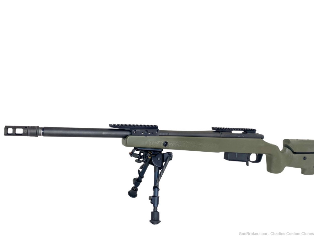 FBI HRT Custom Precision Rifle - Reminton 700 5R Stainless "near clone"-img-2