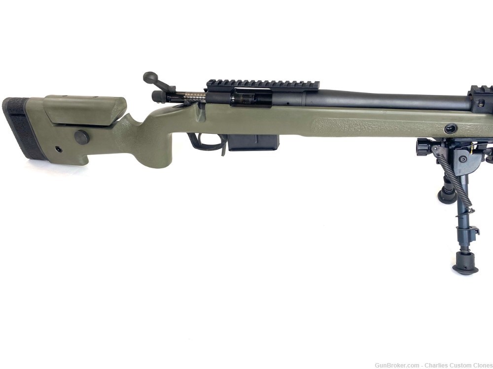 FBI HRT Custom Precision Rifle - Reminton 700 5R Stainless "near clone"-img-4