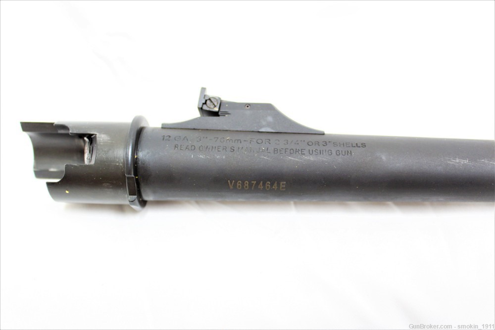 Benelli 12 Gauge Pump Rifled Slug 24" Barrel; NOS-img-1
