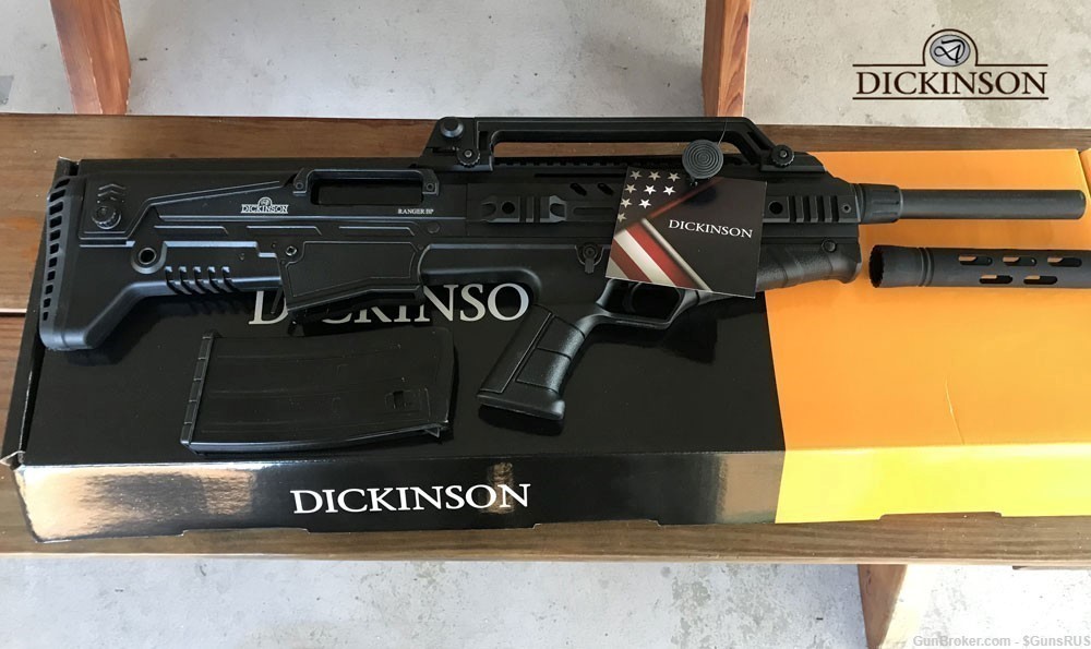 Dickinson Ranger Bullpup Black 12 Gauge 3in Semi Automatic Shotgun NEW!-img-1