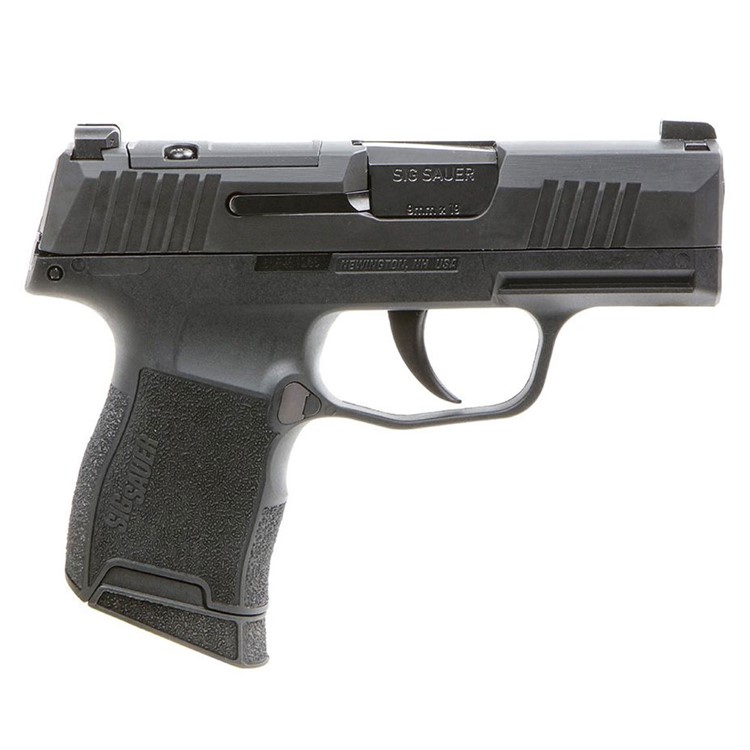 SIG SAUER P365 9mm Luger 3.1in 2x10rd Mags Blk Nitron OR Pistol 365-9-BXR3P-img-0