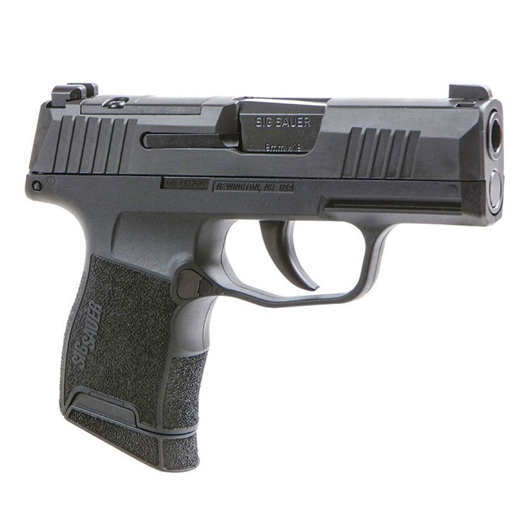 SIG SAUER P365 9mm Luger 3.1in 2x10rd Mags Blk Nitron OR Pistol 365-9-BXR3P-img-1
