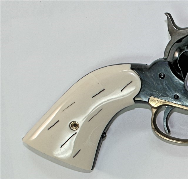 Remington 1858 Uberti Ivory-Like "Barked" Grips-img-1