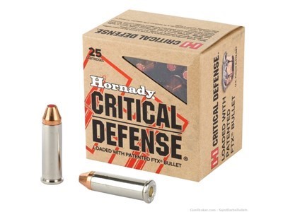 Hornady Critical Defense .38 Special +p 110 Grain FTX - 25 Rounds
