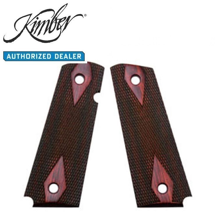 Kimber 1911 Slim Grips Rosewood  4000986-img-0