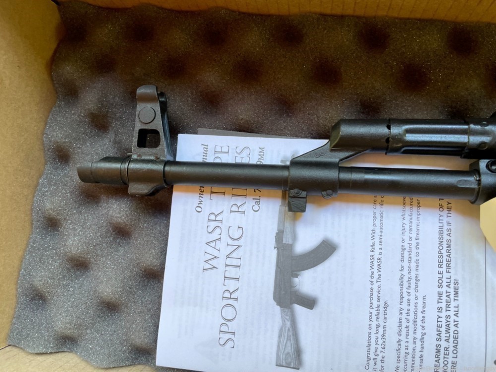 Romanian WASR 10 V2 AK-47 7.62x39 w/ poly furn & slant break-img-13
