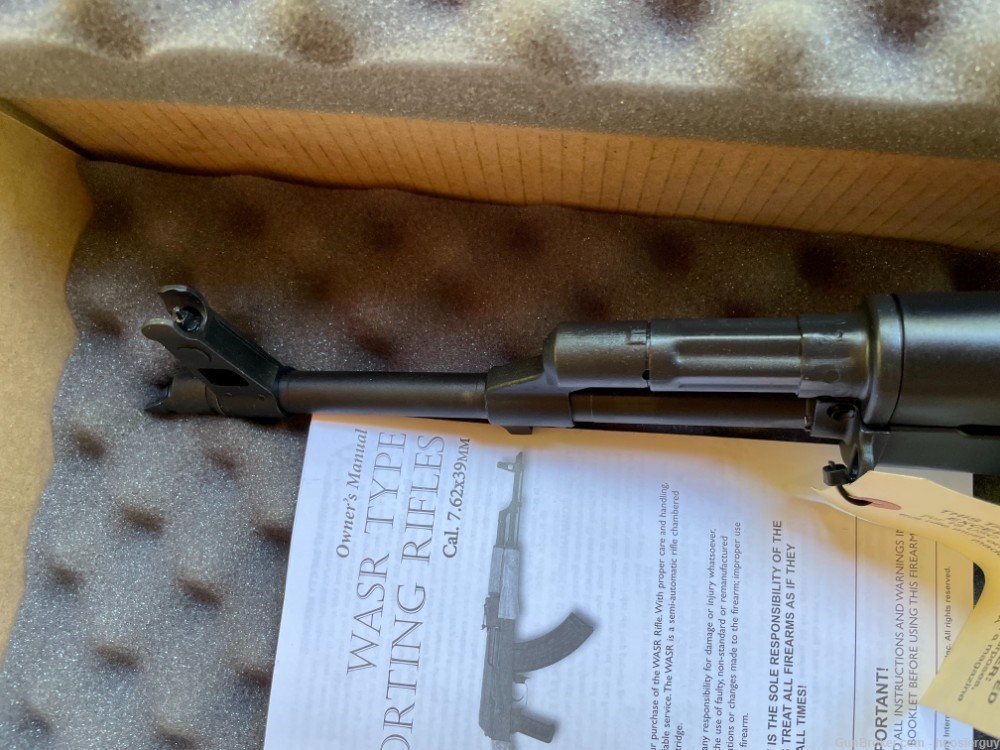 Romanian WASR 10 V2 AK-47 7.62x39 w/ poly furn & slant break-img-10