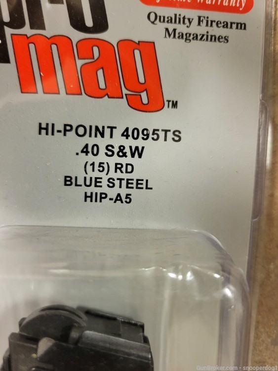 New 15rd Hi-point 4095TS 40S&W magazine -img-1