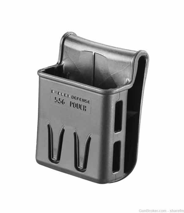 Fab-Defense On-Belt Polymer Magazine Pouch For 5.56 Mags-img-0