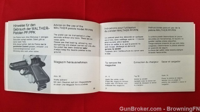 Orig Walther PP PPK Owners Manual-img-2