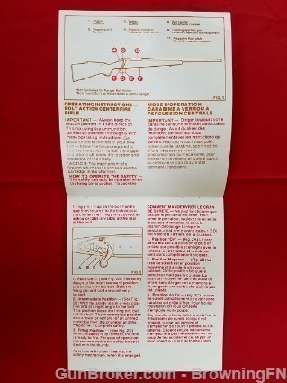 Orig Winchester Model 70 Owners Manual 1985-img-1